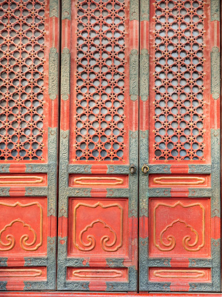 中式复古风底纹边框修饰