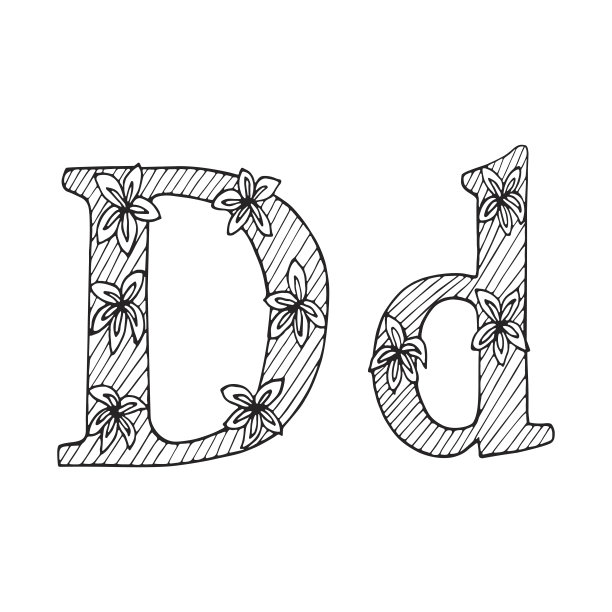 字母ed英文logo