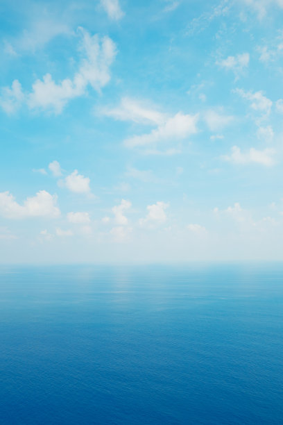 蓝色天空蓝色海洋