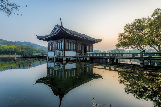 浙江杭州西湖风光