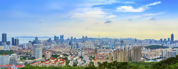 青岛城市风光高清全景