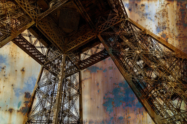 巴黎艾菲尔铁塔摄影素材