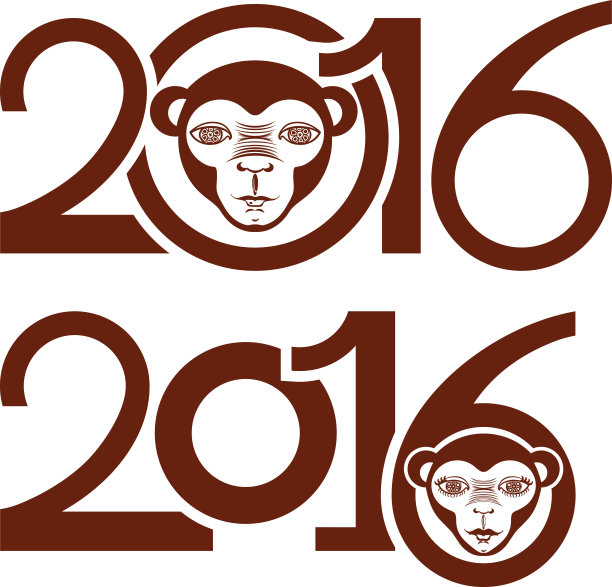 2016猴年设计,生肖设计