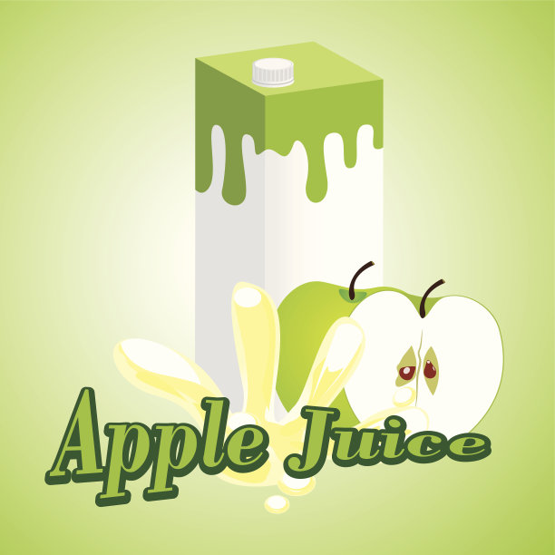 水果包装苹果汁饮品