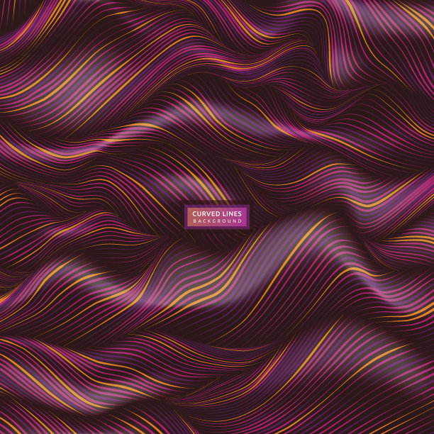 紫色背景彩条纹素材