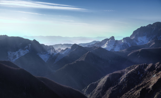 高山山顶矿场