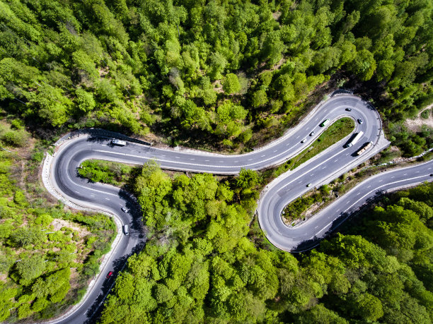 道路鸟瞰图