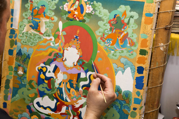 西藏绘画颜料