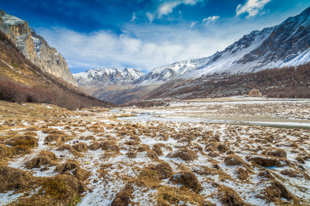 稻城亚丁雪山风光