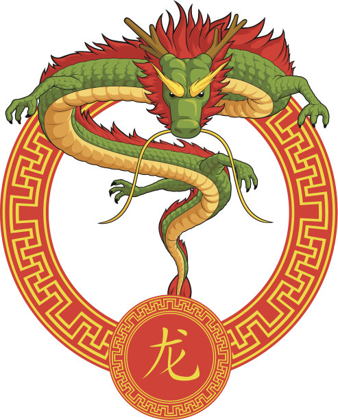 龙十二生肖图片