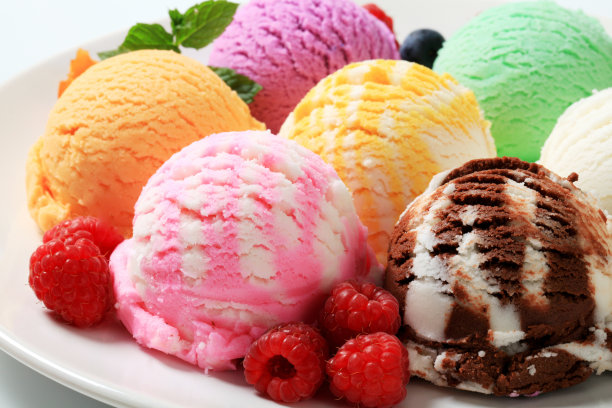 冰激凌冰淇淋