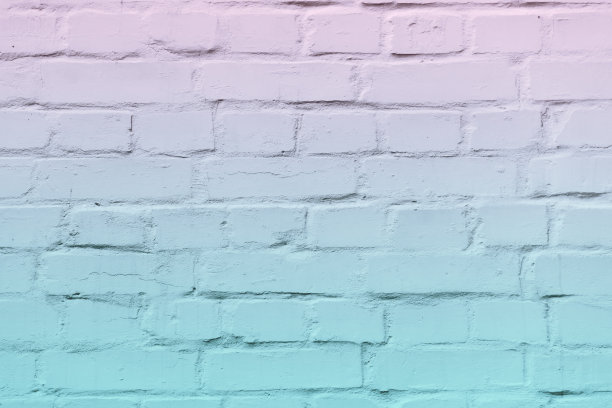 蓝绿色粗糙墙壁瓷砖背景墙纹理