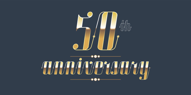 50周年标志