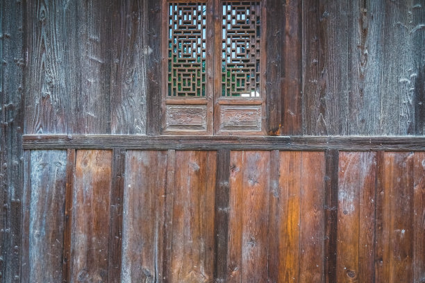 古风中式窗户背景