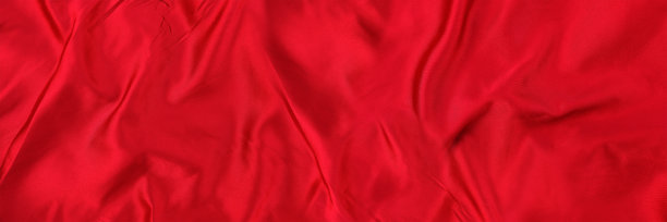 红色绸缎