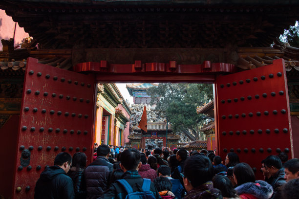 北京故宫建筑全景印象