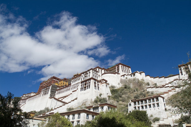 西藏,布达拉宫,拉萨