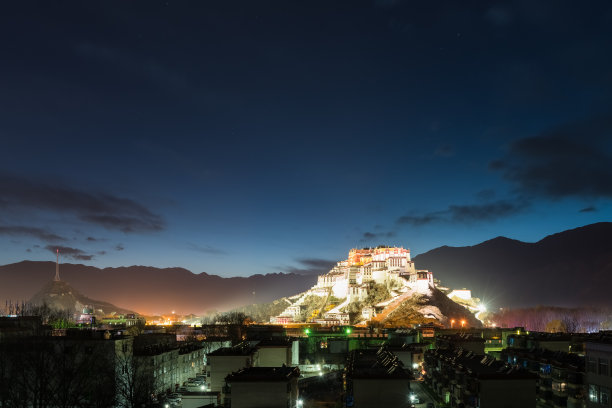 西藏,布达拉宫,拉萨