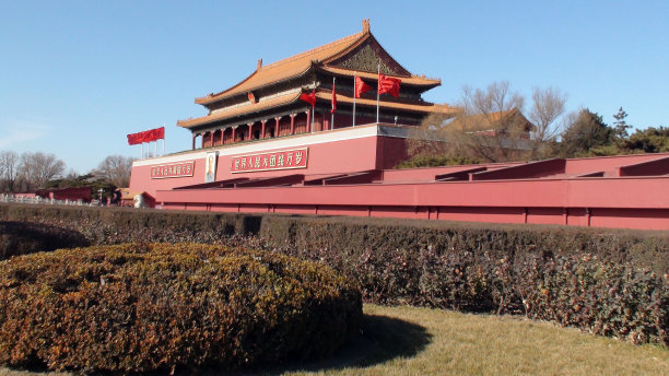 北京标志建筑天安门