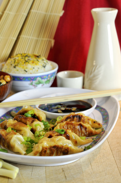 美味饺子高清特写 