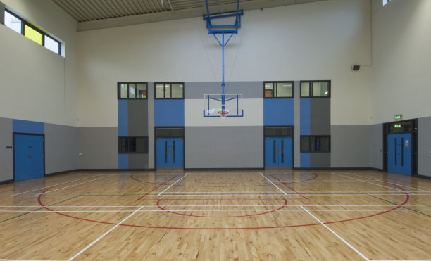 校园篮球场
