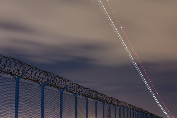 首都航空的夜景