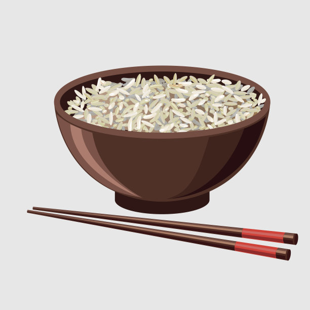 筷子插画