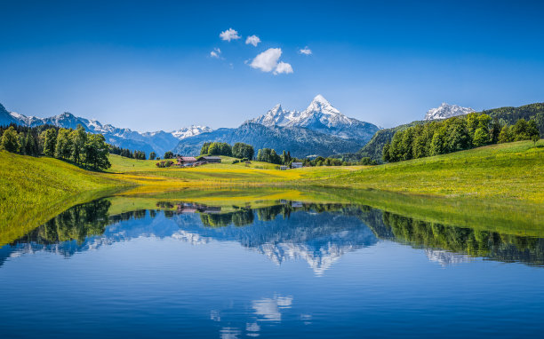 全景山水风景