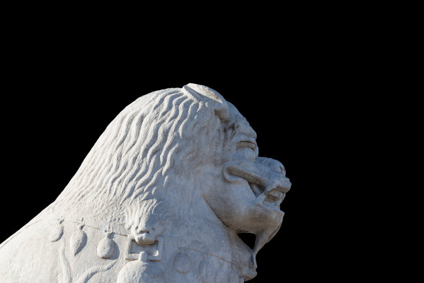 花岗岩狮子雕塑