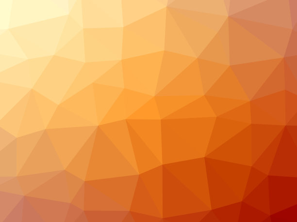 橙色立体几何抽象拼接高清背景