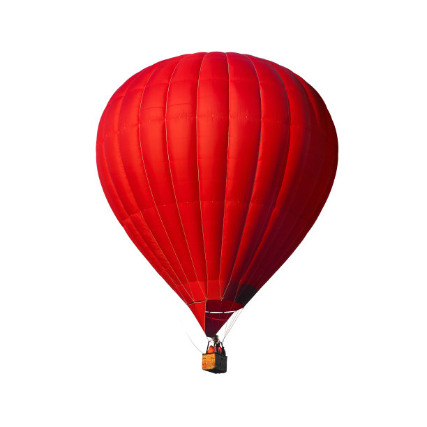 红色热气球
