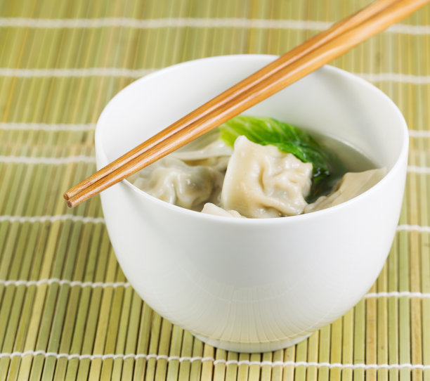 美味饺子高清特写 