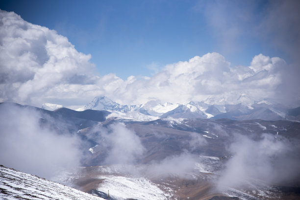 青藏高原,山脉,西藏风光