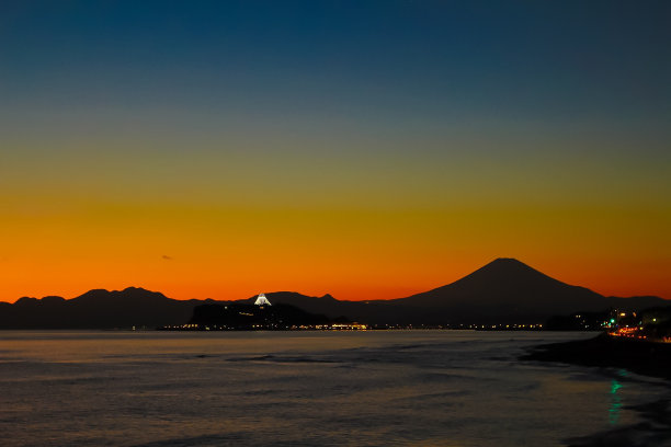 富士山海浪