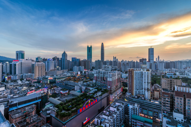 地王大厦夜景