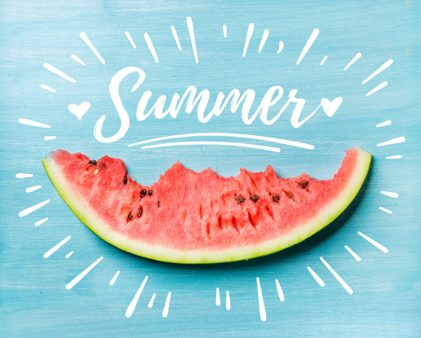 夏天的水果西瓜