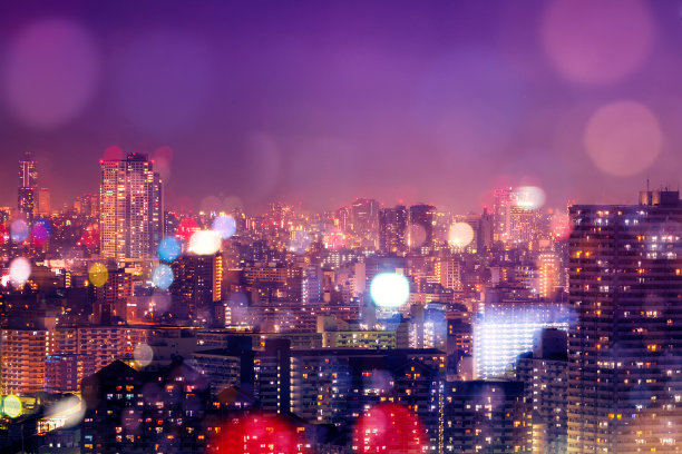 东京夜晚灯光