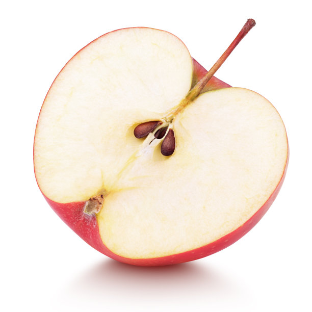 苹果的剖面