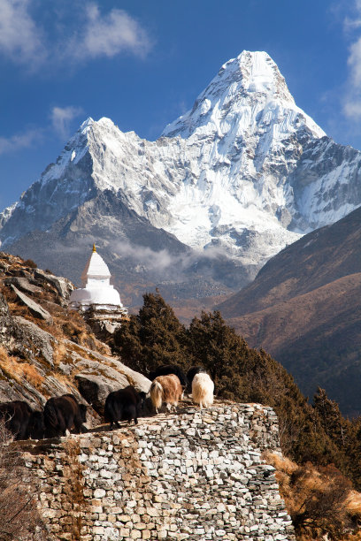 山间小景