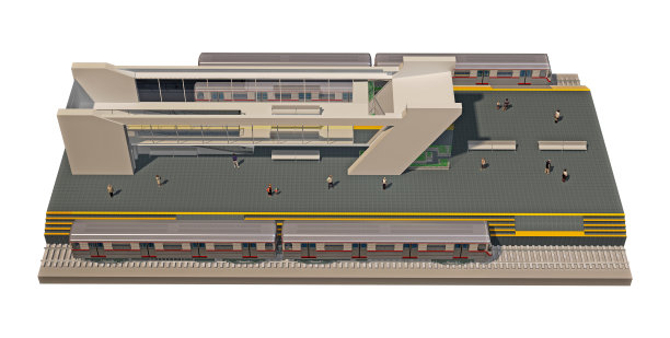火车站模型