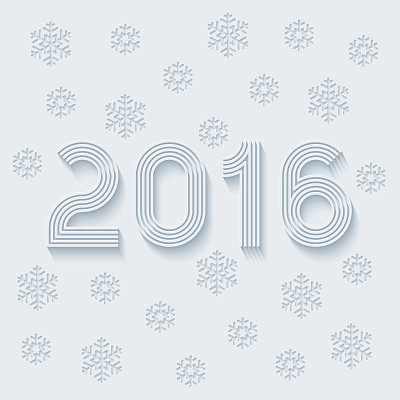 2016新年快乐背景矢量