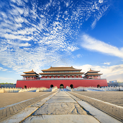 北京故宫建筑全景印象