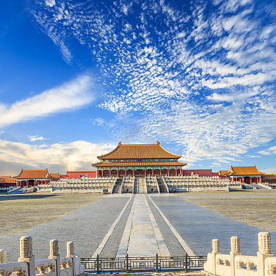 北京故宫建筑全景印象