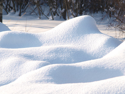 雪山特写