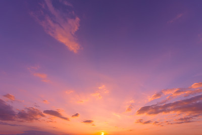 夕阳黄昏