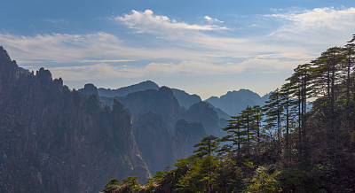 黄山群峰