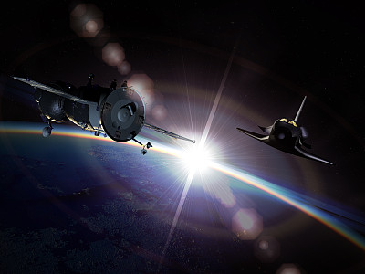 火箭飞船航天飞机图片