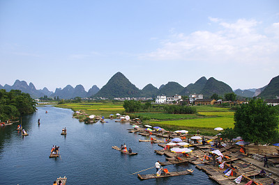 遇龙河竹筏漂流