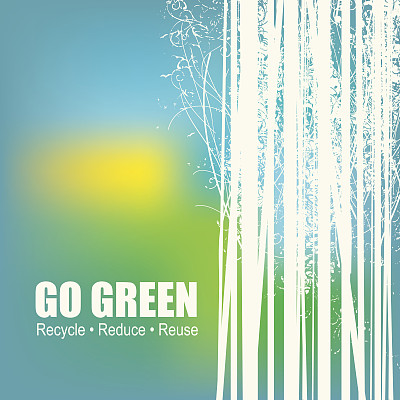 低碳环保生活节能海报