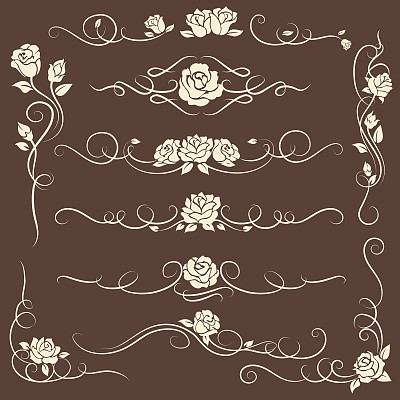 古典花纹设计